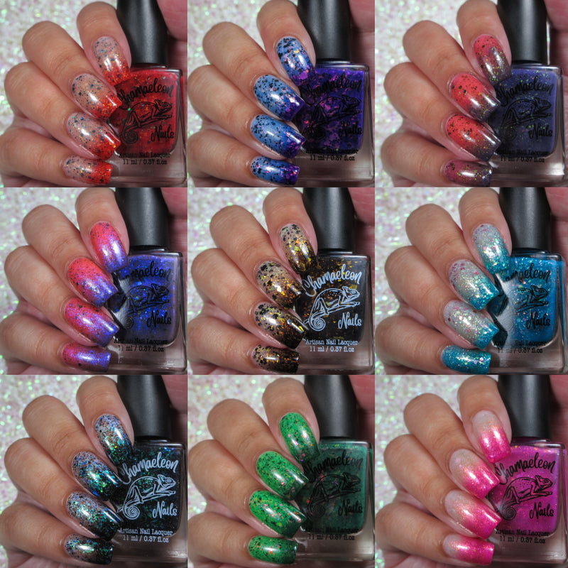 Chamaeleon Nails - Exotic Animals Collection (9 Nail Polishes) - Store Exclusive