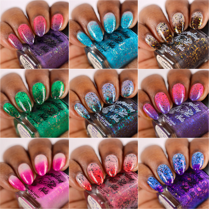 Chamaeleon Nails - Exotic Animals Collection (9 Nail Polishes) - Store Exclusive