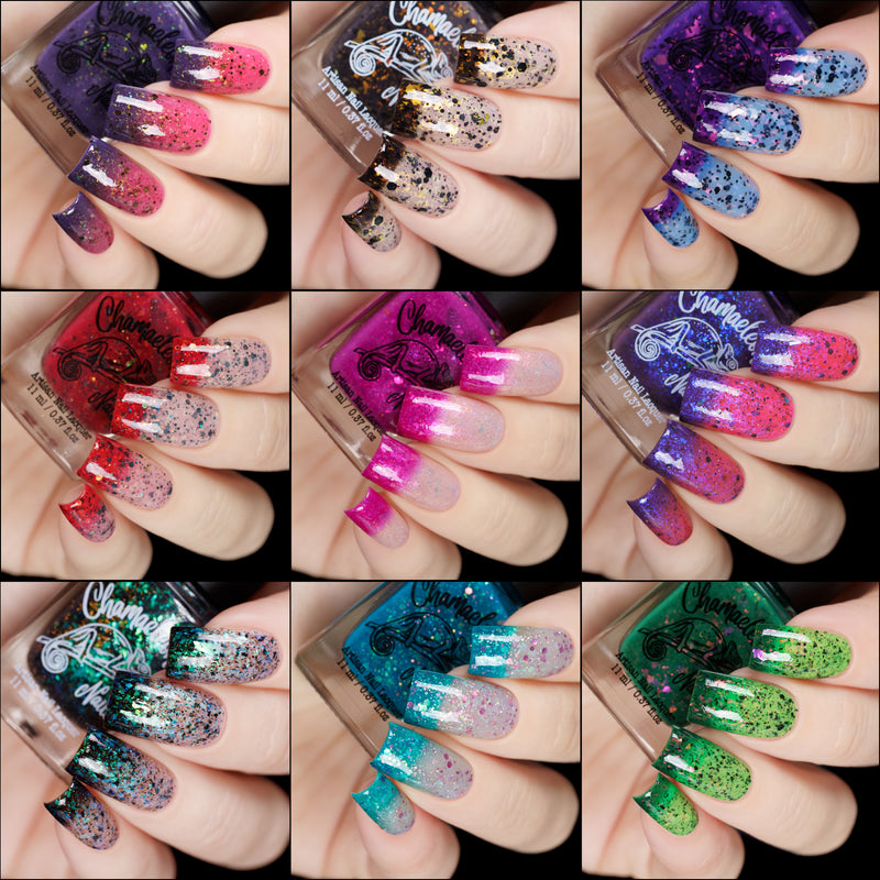 Chamaeleon Nails - Exotic Animals Collection (9 Nail Polishes) - Store Exclusive