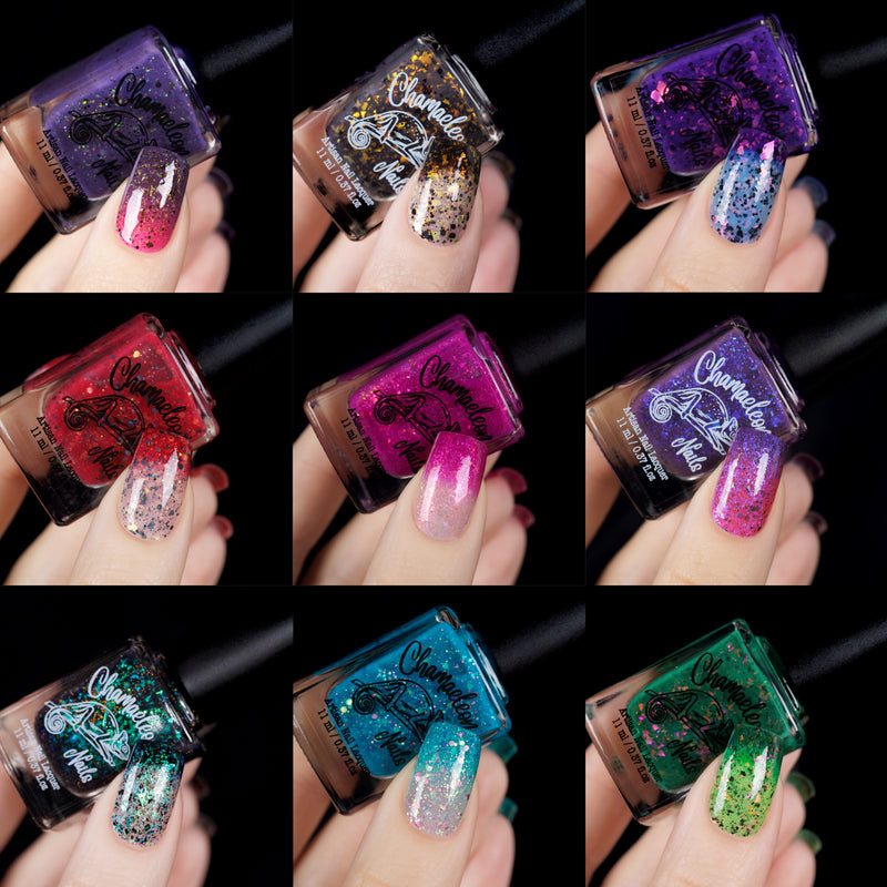 Chamaeleon Nails - Exotic Animals Collection (9 Nail Polishes) - Store Exclusive