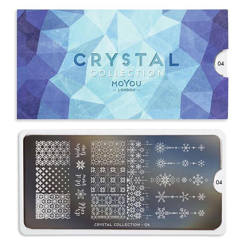 MoYou-London - Crystal 04 Stamping Plate