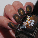 Emily De Molly - Copper Inferno Nail Polish (Flash Reflective)