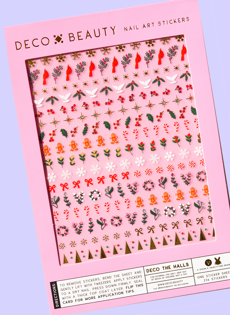 Deco Beauty - Deco the Halls Nail Stickers
