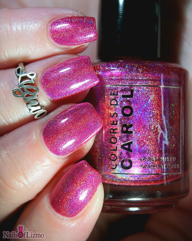 Colores de Carol - Bubblegum Galaxy Nail Polish