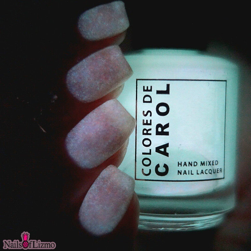 Colores de Carol - I Don't Give a Glam Nail Polish (Glow in the Dark)