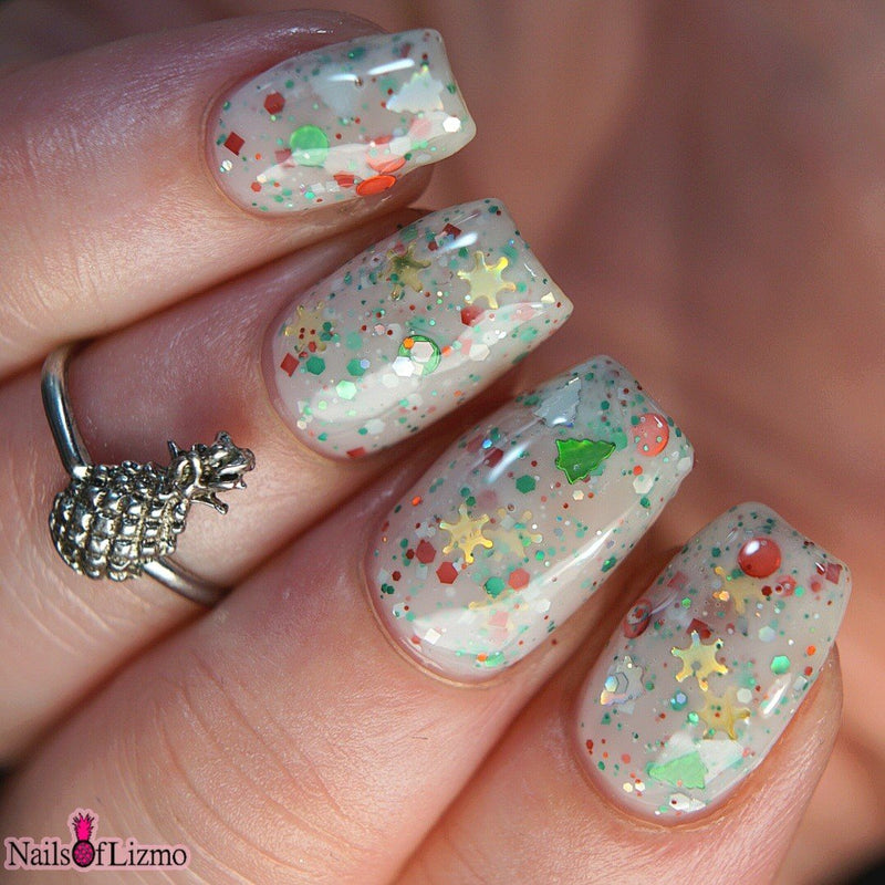 Colores de Carol - Rockin' Around The Glitter Tree Nail Polish