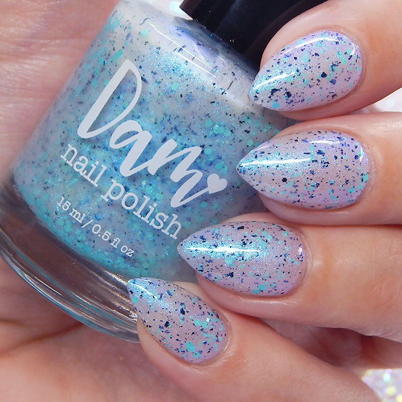 Dam Nail Polish - Iridescent Ice Nail Polish