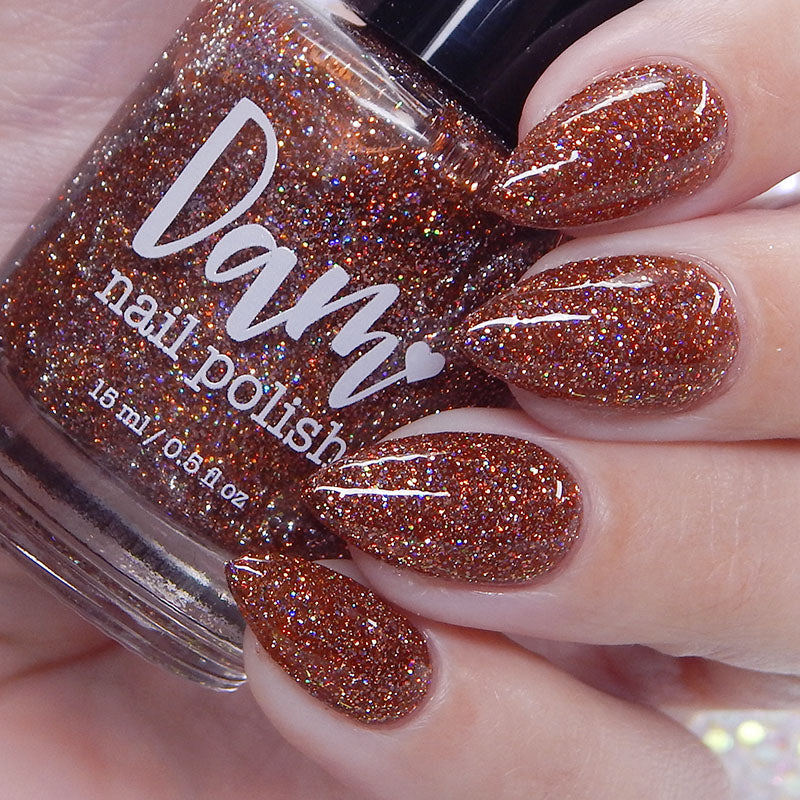 Dam Nail Polish - The Stakes Are Deadly Nail Polish (Flash Reflective)