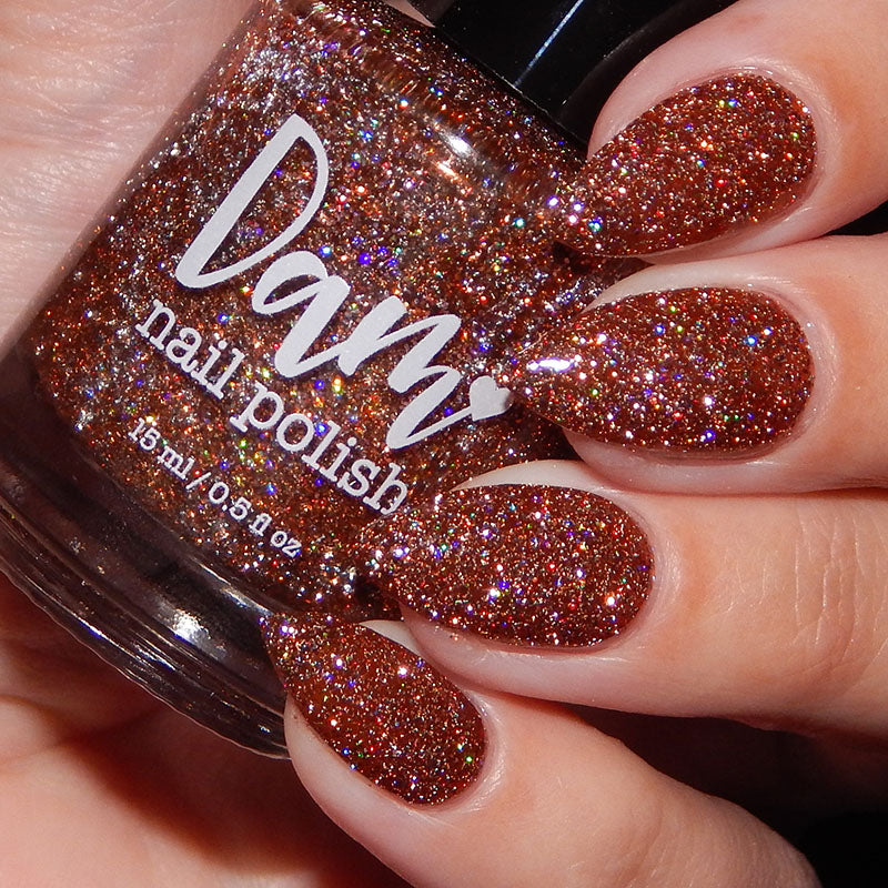 Dam Nail Polish - The Stakes Are Deadly Nail Polish (Flash Reflective)