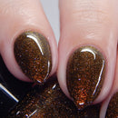 Dam Nail Polish - Champagne Sparkle Nail Polish (Flash Reflective)