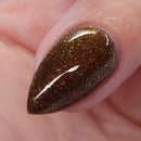 Dam Nail Polish - Champagne Sparkle Nail Polish (Flash Reflective)
