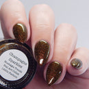 Dam Nail Polish - Champagne Sparkle Nail Polish (Flash Reflective)