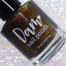 Dam Nail Polish - Champagne Sparkle Nail Polish (Flash Reflective)