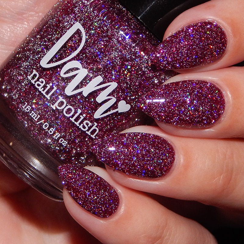 Dam Nail Polish - Heartless Nail Polish (Flash Reflective)
