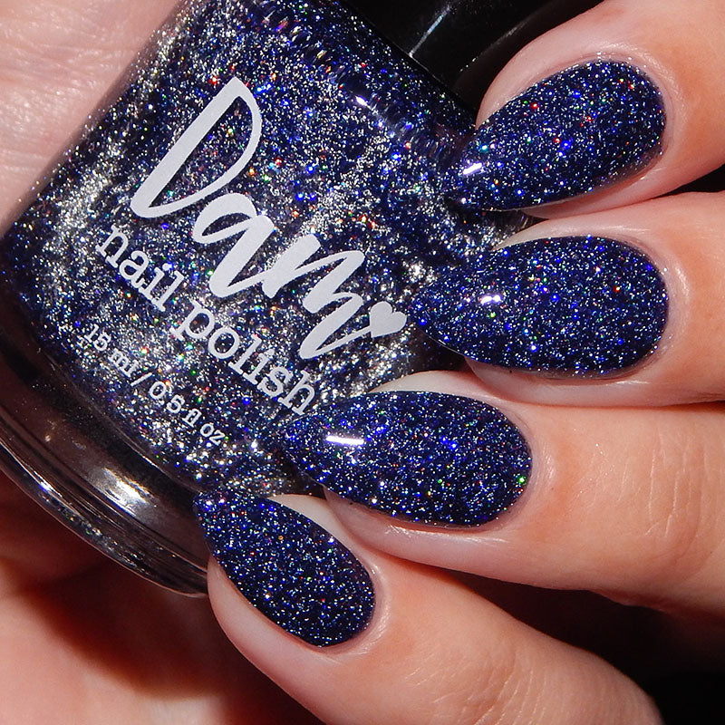 Dam Nail Polish - What a Batty Nail Polish (Flash Reflective)