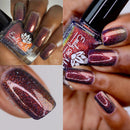 Emily De Molly - Copper Inferno Nail Polish (Flash Reflective)