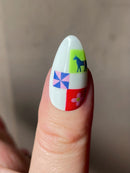 Deco Beauty - Pinwheel Nail Stickers