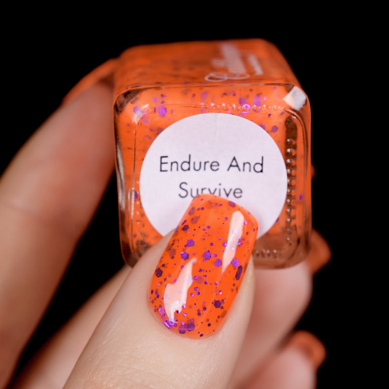 [Preorder, Ships Early Oct] Cadillacquer - Endure and Survive Nail Polish (Glow in the Dark)