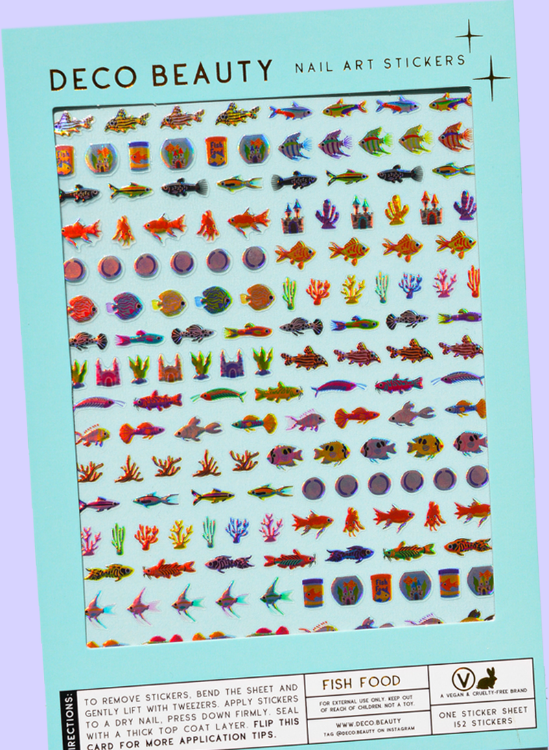 Deco Beauty - Fish Food Nail Stickers