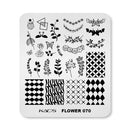 Kads - Flower 070 Stamping Plate