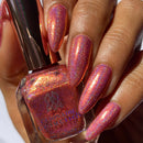 Clionadh Cosmetics - Flamin' Hot Holo Nail Polish