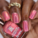 Clionadh Cosmetics - Flamin' Hot Holo Nail Polish