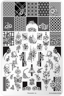 Hit The Bottle - Florametric 01 Stamping Plate