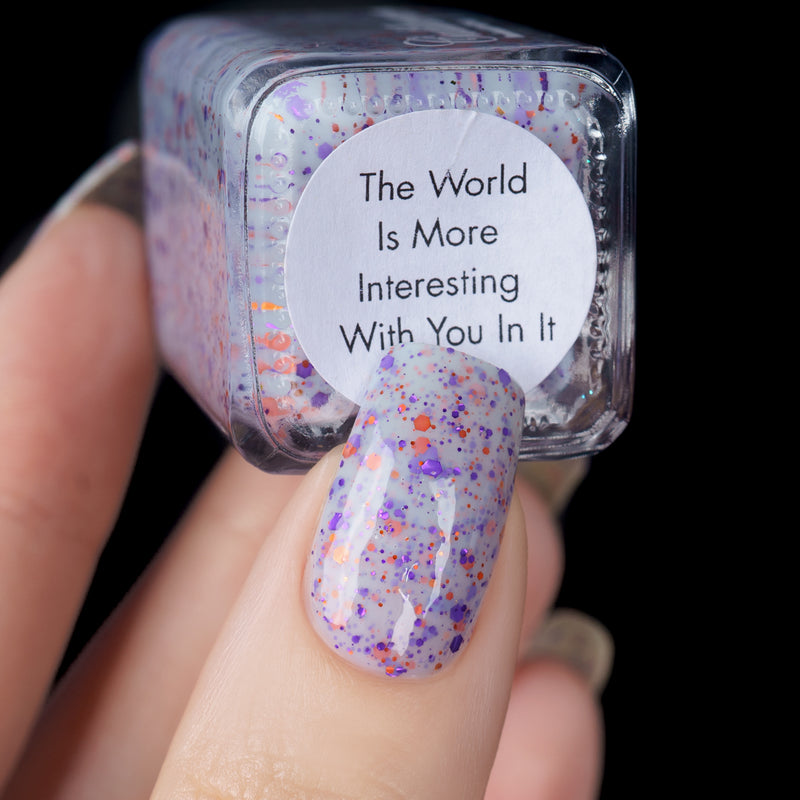 [Preorder, Ships Mid-October] Cadillacquer - The World Is More Interesting With You In It Nail Polish