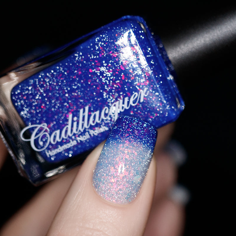 [Preorder, Ships Early May] Cadillacquer - Collapsing Clouds Nail Polish (Thermal + Flash Reflective)