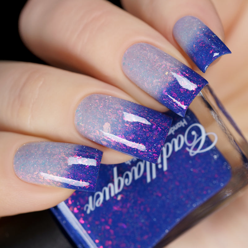 [Preorder, Ships Early May] Cadillacquer - Collapsing Clouds Nail Polish (Thermal + Flash Reflective)