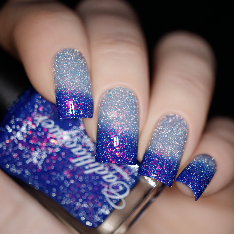 [Preorder, Ships Early May] Cadillacquer - Collapsing Clouds Nail Polish (Thermal + Flash Reflective)