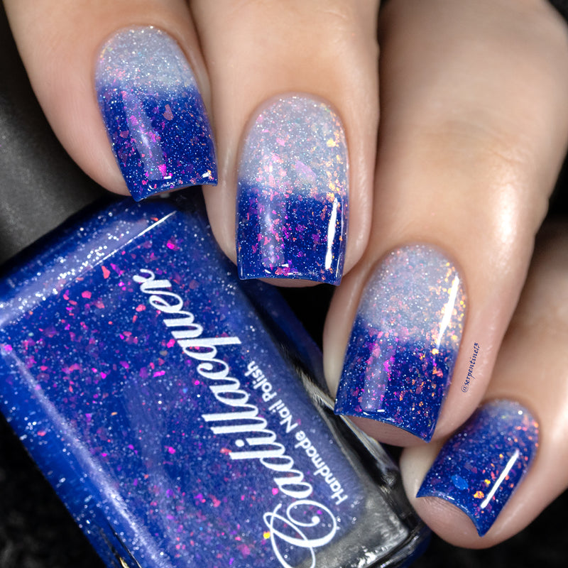 [Preorder, Ships Early May] Cadillacquer - Collapsing Clouds Nail Polish (Thermal + Flash Reflective)