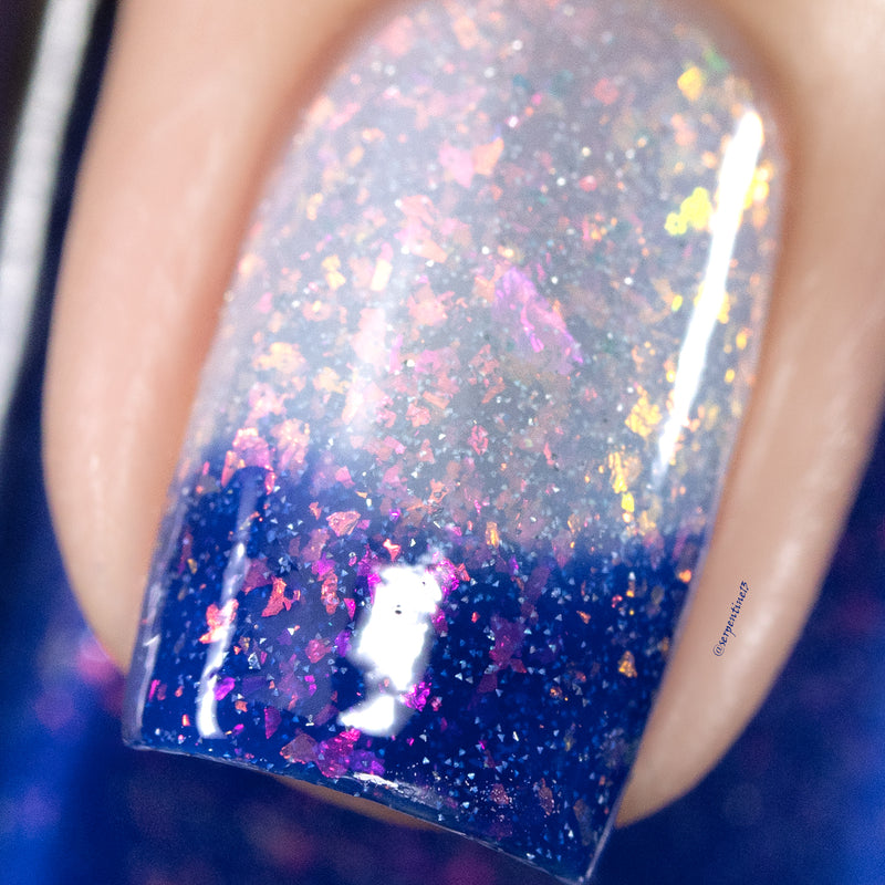 [Preorder, Ships Early May] Cadillacquer - Collapsing Clouds Nail Polish (Thermal + Flash Reflective)