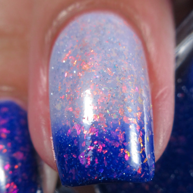 [Preorder, Ships Early May] Cadillacquer - Collapsing Clouds Nail Polish (Thermal + Flash Reflective)