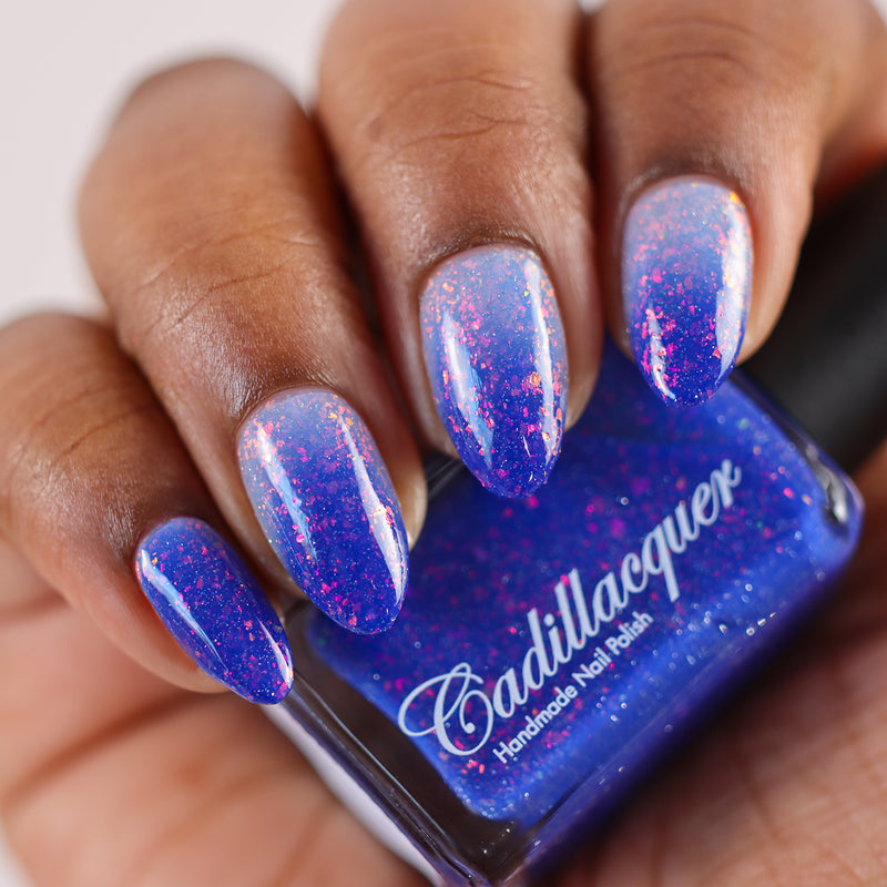 [Preorder, Ships Early May] Cadillacquer - Collapsing Clouds Nail Polish (Thermal + Flash Reflective)