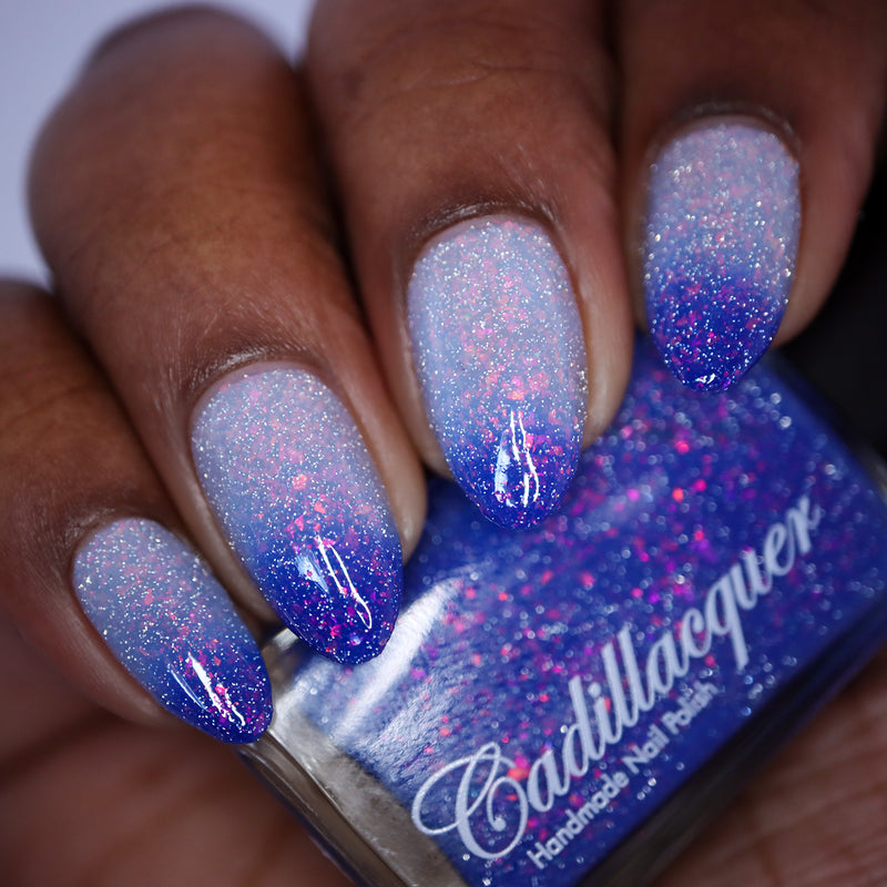 [Preorder, Ships Early May] Cadillacquer - Collapsing Clouds Nail Polish (Thermal + Flash Reflective)