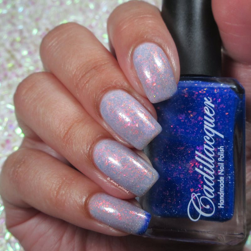 [Preorder, Ships Early May] Cadillacquer - Collapsing Clouds Nail Polish (Thermal + Flash Reflective)