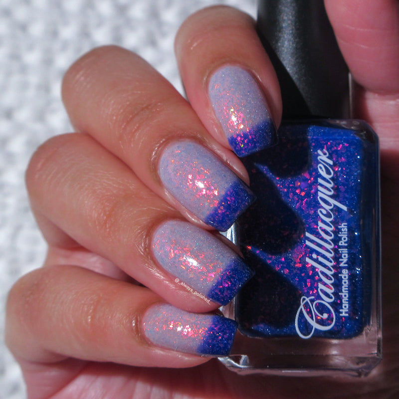 [Preorder, Ships Early May] Cadillacquer - Collapsing Clouds Nail Polish (Thermal + Flash Reflective)