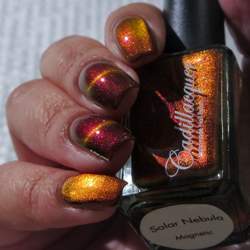 [Preorder, Ships Early May] Cadillacquer - Solar Nebula Nail Polish (Magnetic)