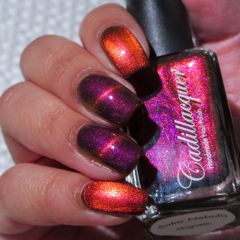 [Preorder, Ships Early May] Cadillacquer - Solar Nebula Nail Polish (Magnetic)