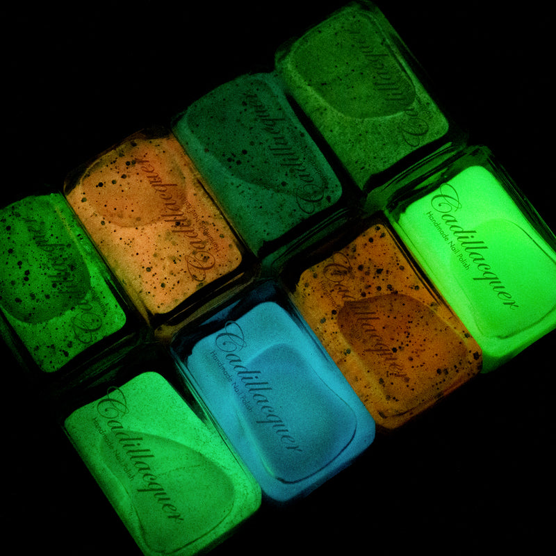 [Preorder, Ships Early Oct] Cadillacquer - Eerie Glow Collection (8 Nail Polishes) (Glow in the Dark)