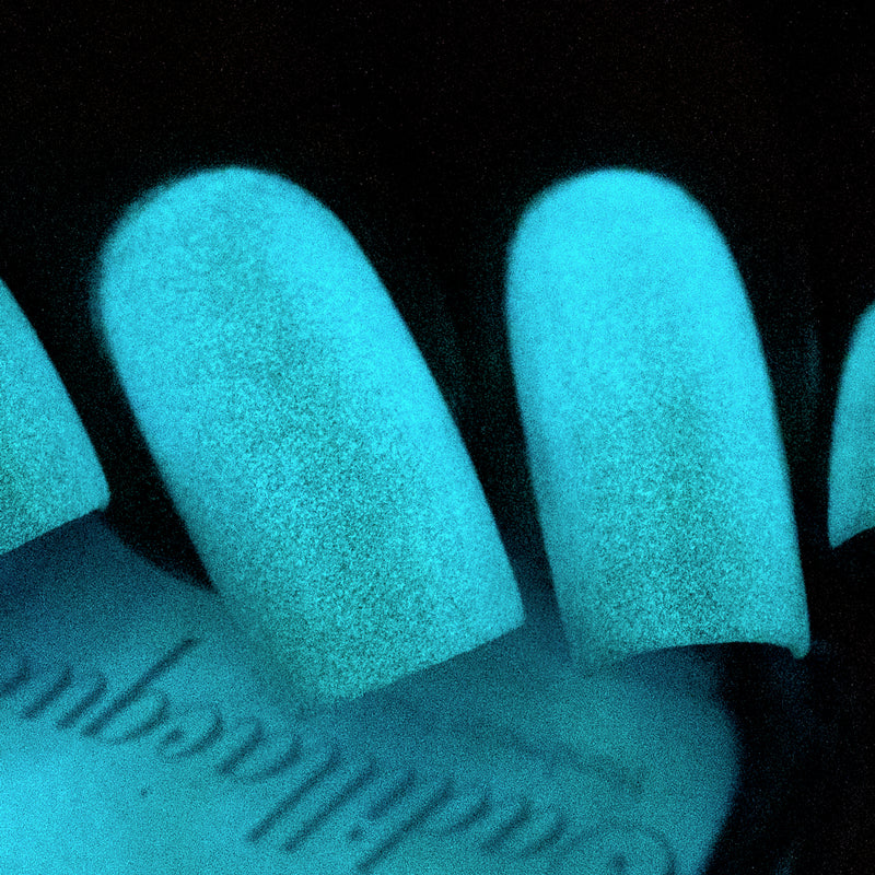 [Preorder, Ships Early Oct] Cadillacquer - The Fire‘s Burning Blue Nail Polish (Glow in the Dark)