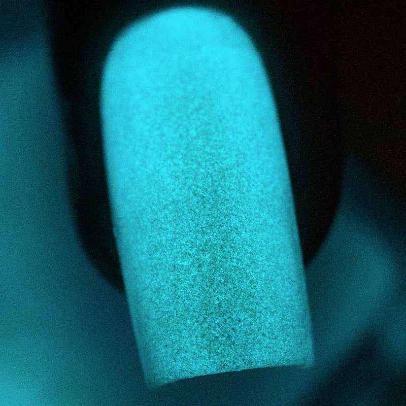 [Preorder, Ships Early Oct] Cadillacquer - The Fire‘s Burning Blue Nail Polish (Glow in the Dark)