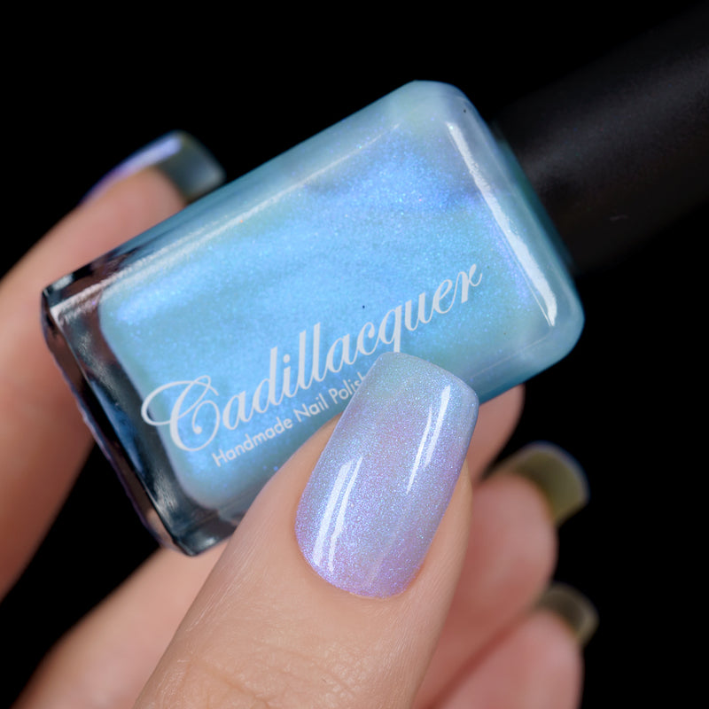 [Preorder, Ships Early Oct] Cadillacquer - The Fire‘s Burning Blue Nail Polish (Glow in the Dark)