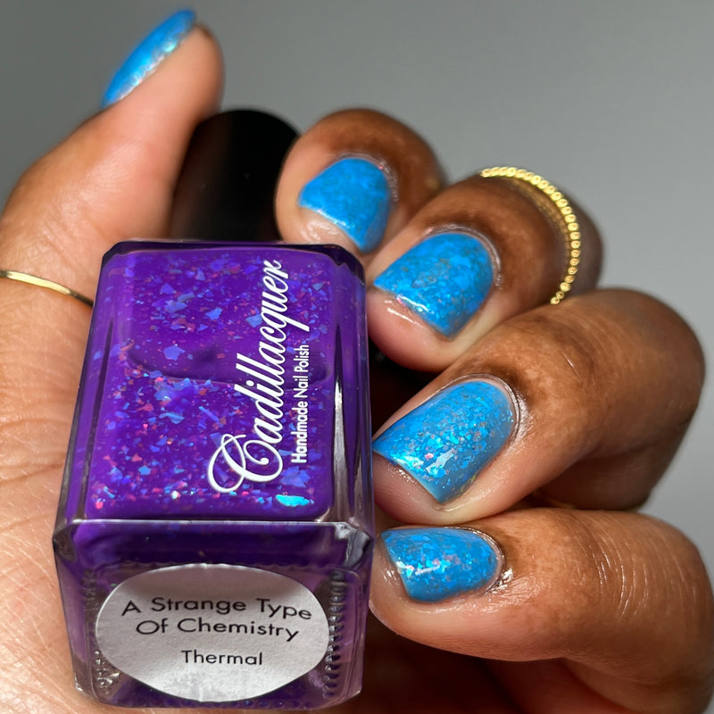 [Preorder, Ships Mid-February] Cadillacquer - A Strange Type Of Chemistry Nail Polish (Thermal)