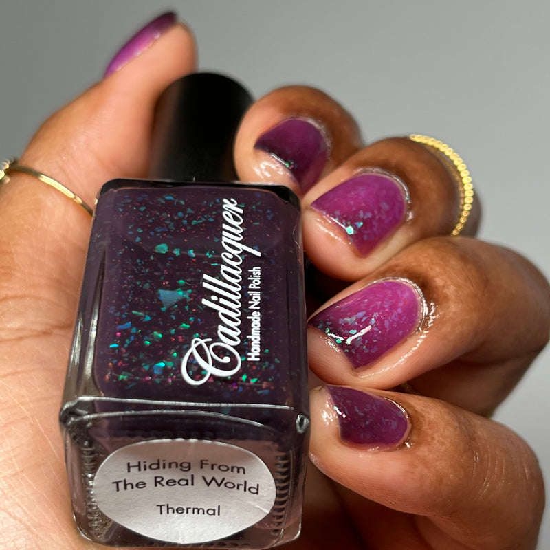 [Preorder, Ships Mid-February] Cadillacquer - Hiding From The Real World Nail Polish (Thermal)