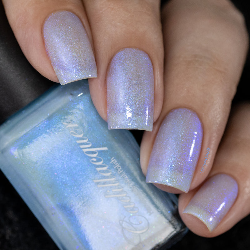 [Preorder, Ships Early Oct] Cadillacquer - The Fire‘s Burning Blue Nail Polish (Glow in the Dark)