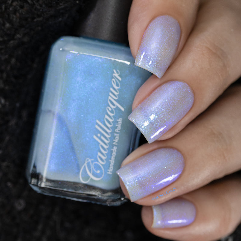 [Preorder, Ships Early Oct] Cadillacquer - The Fire‘s Burning Blue Nail Polish (Glow in the Dark)