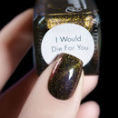 [Preorder, Ships Late Feb/Early Mar] Cadillacquer - I Would Die For You Nail Polish (Magnetic)