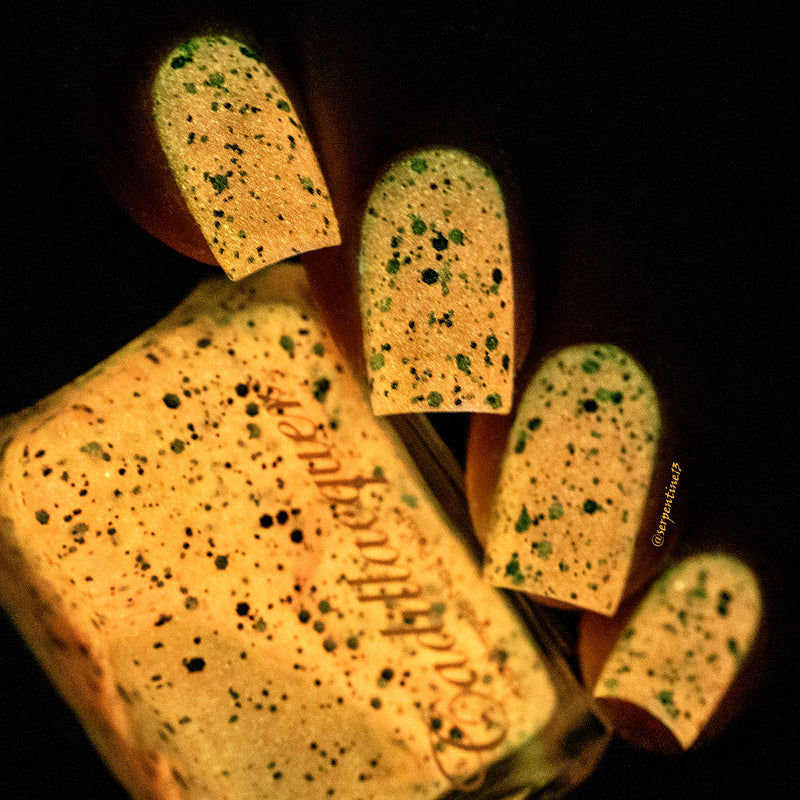[Preorder, Ships Early Oct] Cadillacquer - The Night‘s A Brighter Shade Nail Polish (Glow in the Dark)